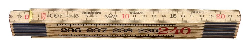 Original Schwedenmeter in der Länge 2,40 Meter