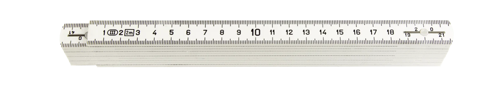 ABS-Kunststoffgliedermaßstab in der Ein-Meter-Ausführung